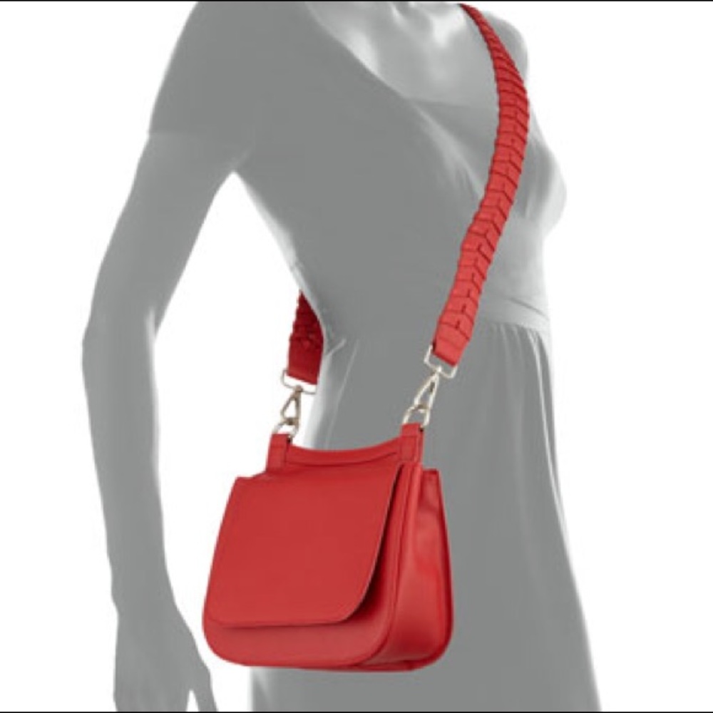 Channing Red Rachel messenger bag NWOT